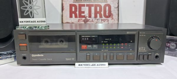 [VENDIDO] TAPE DECK GRADIENTE SPECT87 RESTAURADO 100% OK oferta