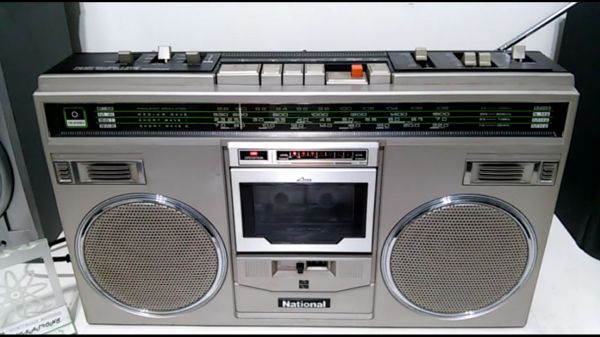 (((VENDIDO))) BOOMBOX NATIONAL RX-5104F RARO NOVÍSSIMO REVISADO RX-5104F whatsapp 11 96302-1029