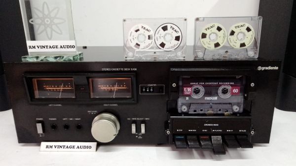 Tape Deck Gradiente S-106 100% Restaurado (((VENDIDO)))